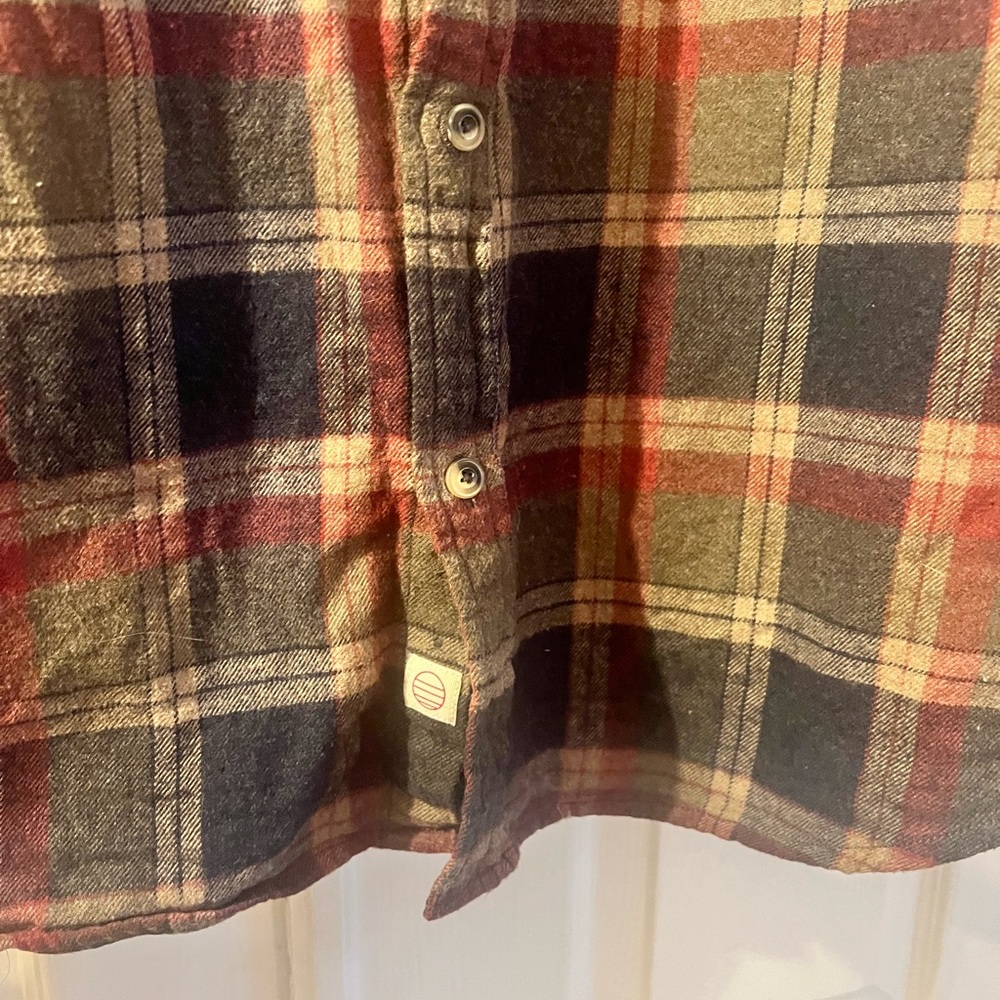 Marine Layer Multicolor Plaid Shirt - Picture 3 of 3